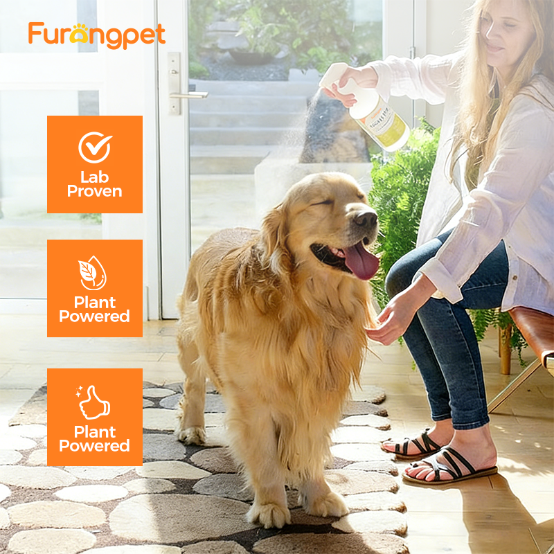 Natural Flea, Tick & Mosquito Spray for Pets & Home – Essential Oil Protection