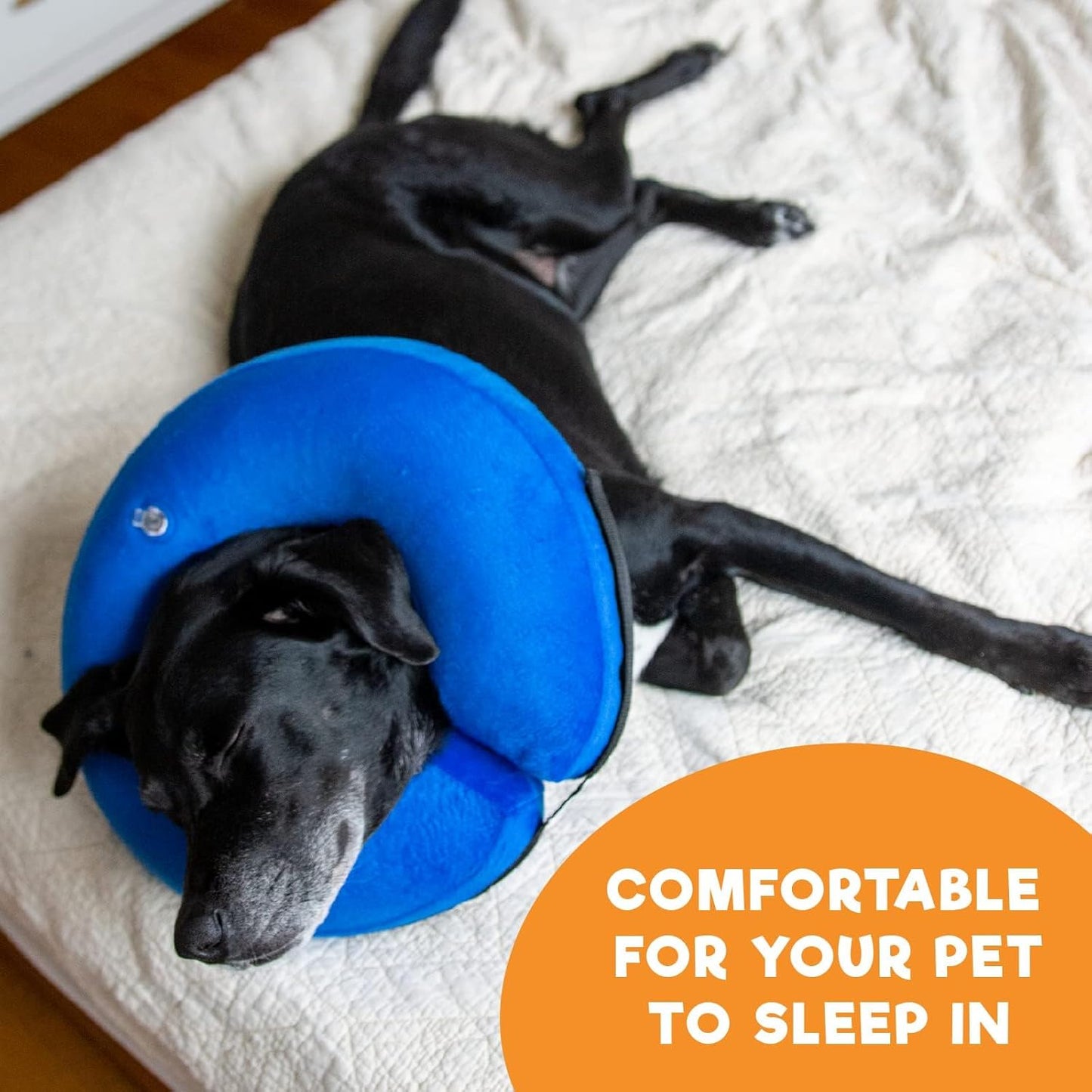 BENCMATE Inflatable Dog Cone Collar Alternative