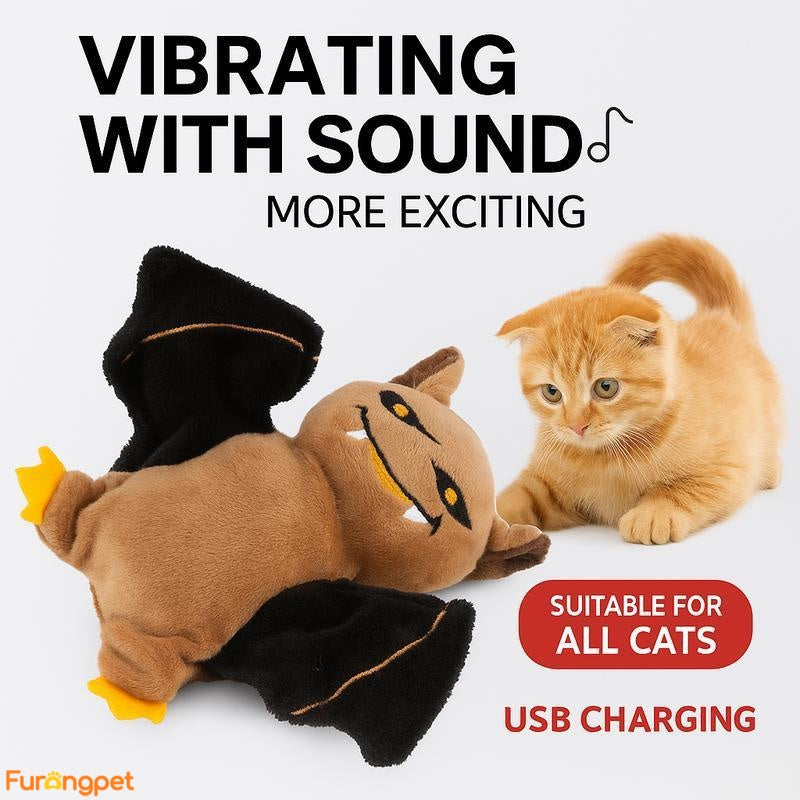 Interactive Chirping & Flapping Toy for Pets