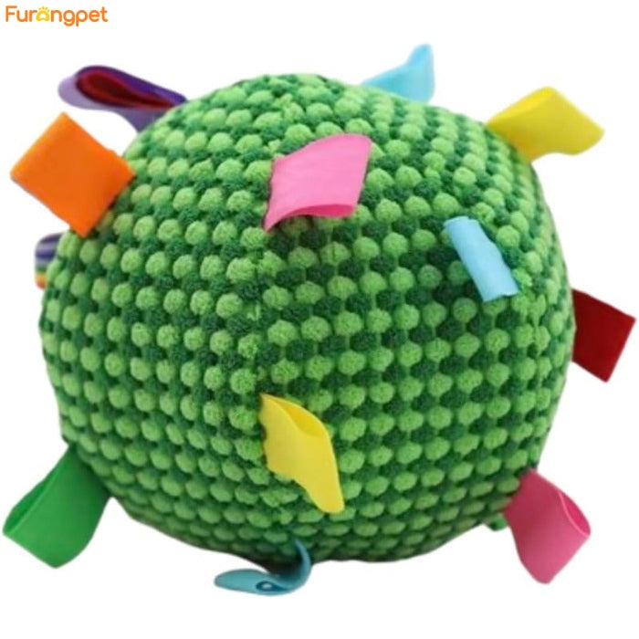 Interactive Plush Dog Toy