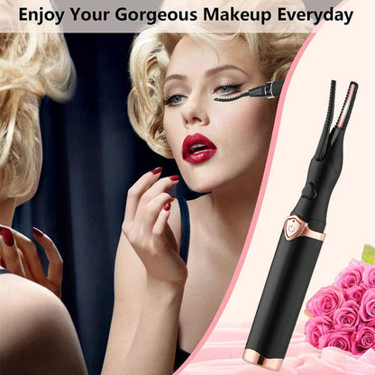 Electric Eyelash Curler for Instant Glam & Dazzling Lashes!