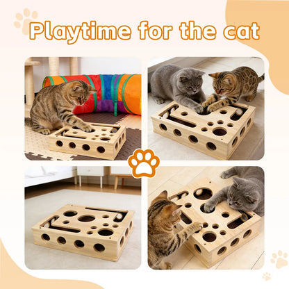 Furongpet™ Cat Scratch Puzzle Nail File Box