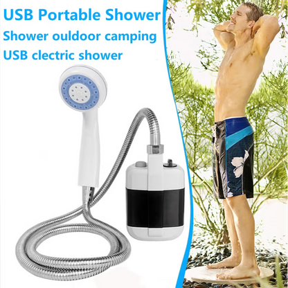 Camping Essentials – Portable Camping Shower with Water Pump