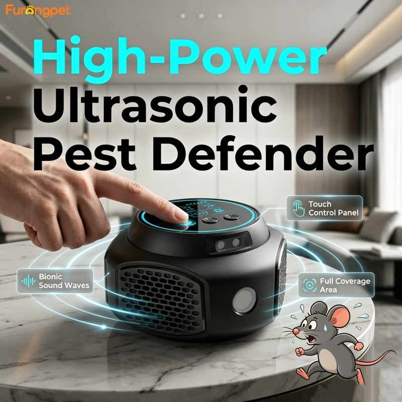 🚫🐭【High-Power Ultrasonic Pest Repeller】— Rats and Cockroaches Will Leave On Their Own