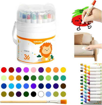 Kids Mess-Free Twist Crayons | Non-Toxic Washable Easy-Grip Art Supplies