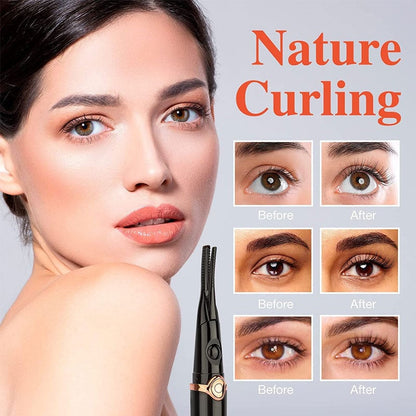 Electric Eyelash Curler for Instant Glam & Dazzling Lashes!