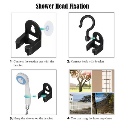 Camping Essentials – Portable Camping Shower with Water Pump