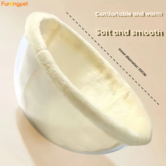 Furongpet™ Cozy Desk-Side Cat Nest