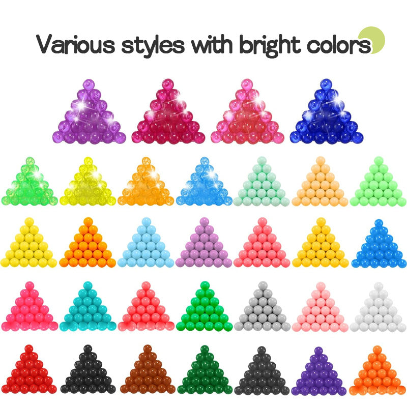 Luminous DIY Crystal Water Fuse Beads Full Set Craft Toy for Kids