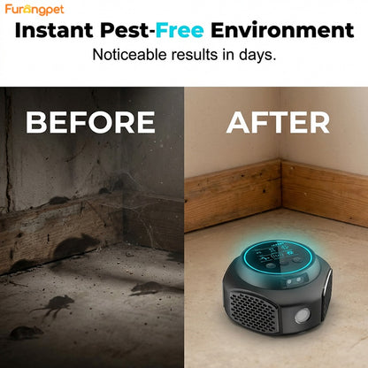 🚫🐭【High-Power Ultrasonic Pest Repeller】— Rats and Cockroaches Will Leave On Their Own
