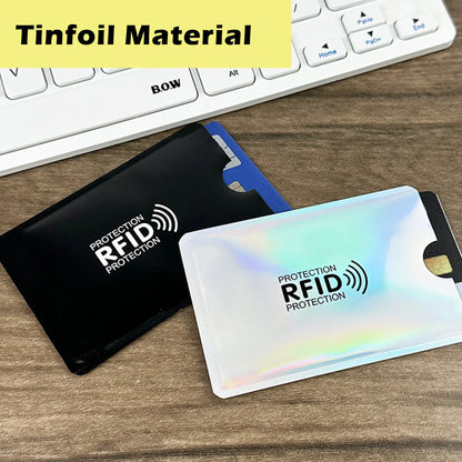 RFID Card Sleeves Block Electronic Theft