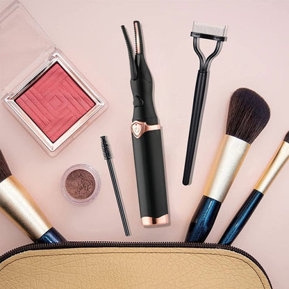 Electric Eyelash Curler for Instant Glam & Dazzling Lashes!