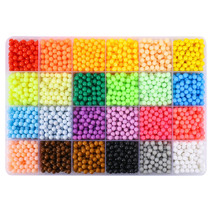 Luminous DIY Crystal Water Fuse Beads Full Set Craft Toy for Kids