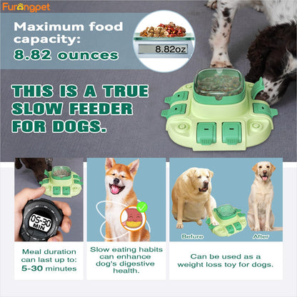 Dog Puzzle Push Feeder