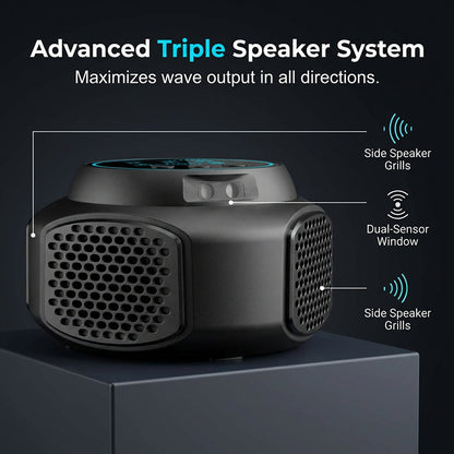 High-Power Ultrasonic Pest Repeller — pests flee naturally, no toxins, no traps.🚫🐭