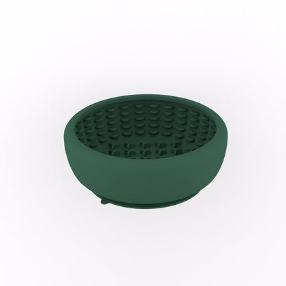 Slow Feeder Bowl for Dogs – Food-Grade Silicone Lick Mat with Suction Cups