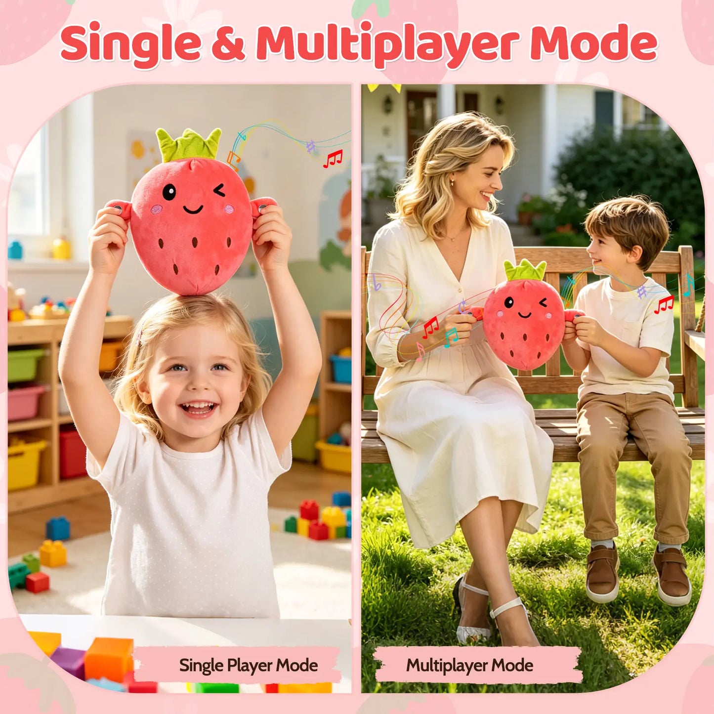 Interactive Music Plush Toy Set