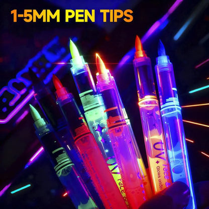 Light-Up Face and Body Art Marker Set