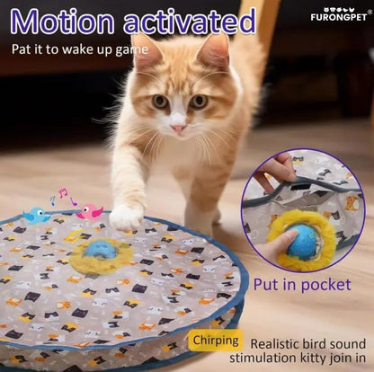 Interactive Cat Toy Ball Fast Rolling