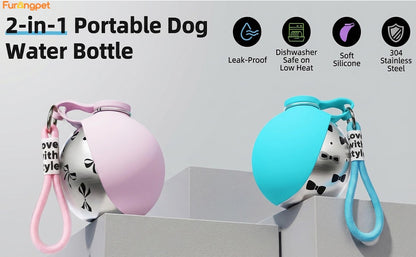 Furongpet™ Portable Dog Water Bottle for Small Dogs