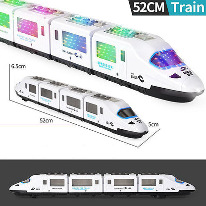 Electric Bullet Train Toy with Lights & Music