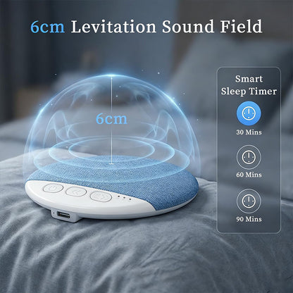 Bluetooth Pillow Speaker with White Noise & Timer