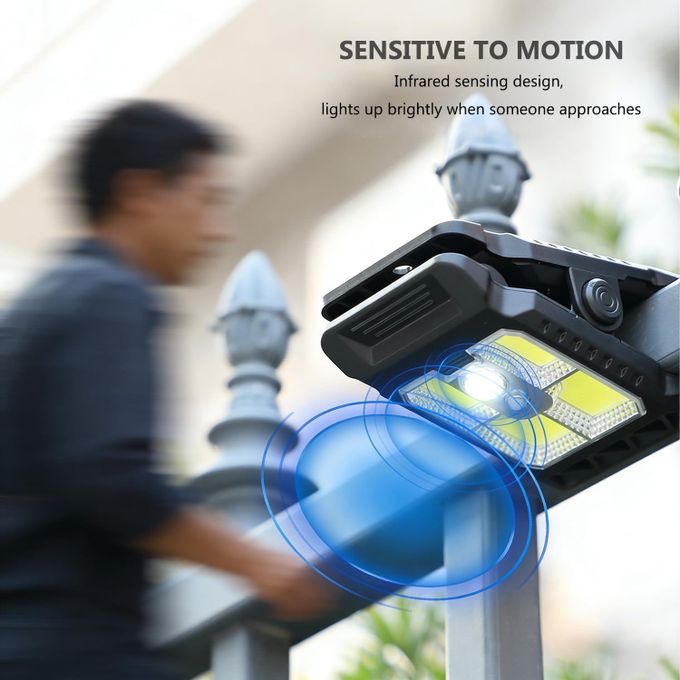 Solar Clip Light with Motion Sensor