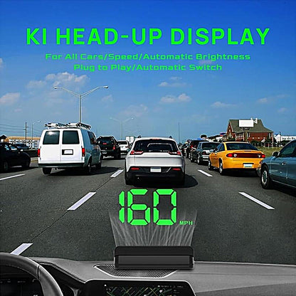 🚗 Car HUD Head-Up Display GPS Digital Speedometer