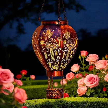 🌞 Solar Hot Air Balloon Garden Lantern