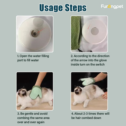 🔥2026 SALE - Multi-purpose Pet Steam Grooming Gloves