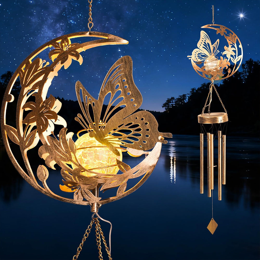 Solar Hanging Wind Chime Light