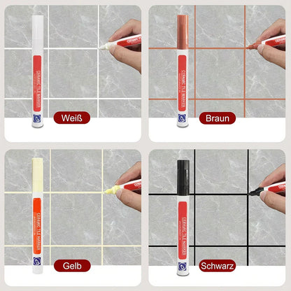 Waterproof & Anti-Mould Tile Grout Repair Pen!