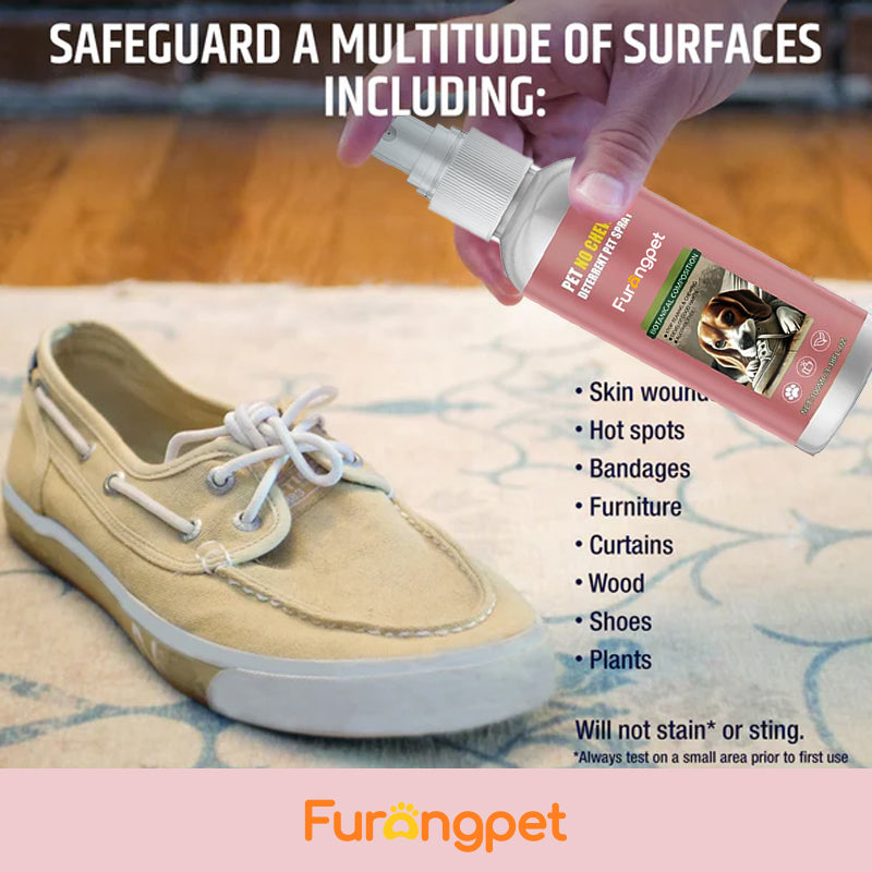 No-Chew Bitter Apple Spray - Protects Furniture & Shoes