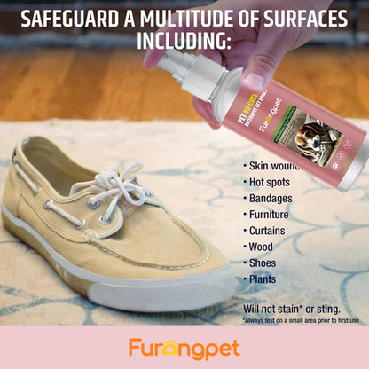No-Chew Bitter Apple Spray - Protects Furniture & Shoes
