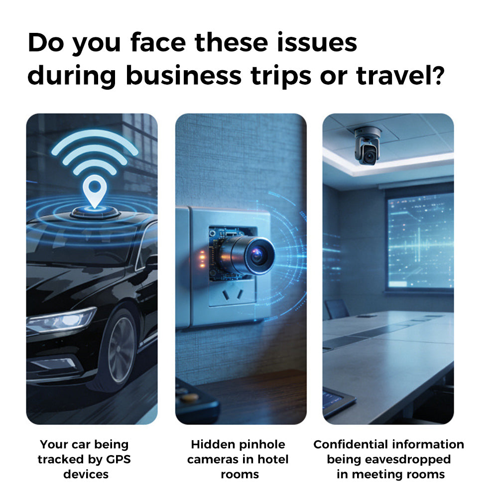 Smart Hidden Camera & Spy Detector – Travel Privacy Guard