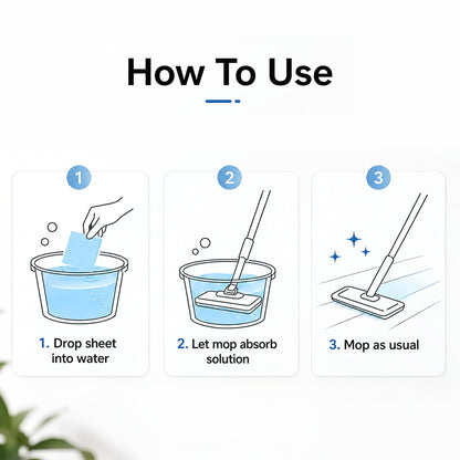 Powerful Multi-Surface Floor Cleaning Tablets