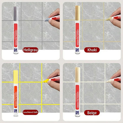 Waterproof & Anti-Mould Tile Grout Repair Pen!