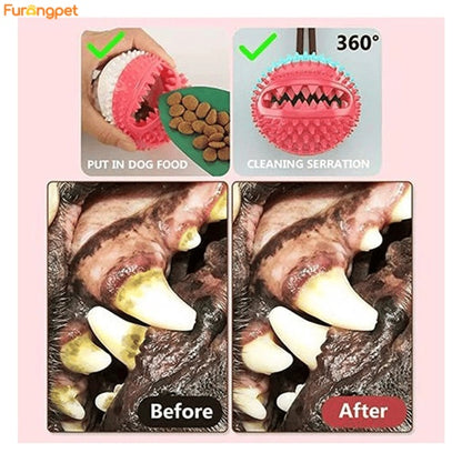 Dog Chew Toy Suction Cup Teeth Cleaner