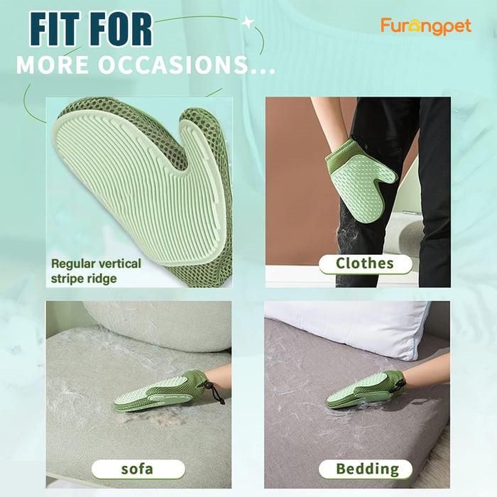 🔥2026 SALE - Multi-purpose Pet Steam Grooming Gloves