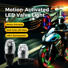 Motion-Activated LED Wheel Valve Lights