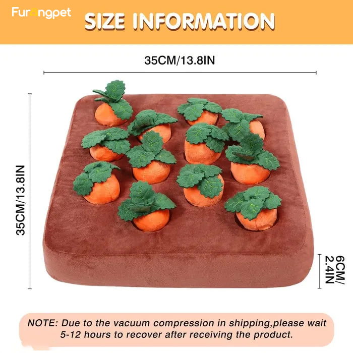 🐶Carrot Farm Dog Toy