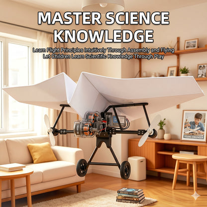 ✈️ Remote Control Paper Airplane Kit Turn Paper Planes into RC Flyers
