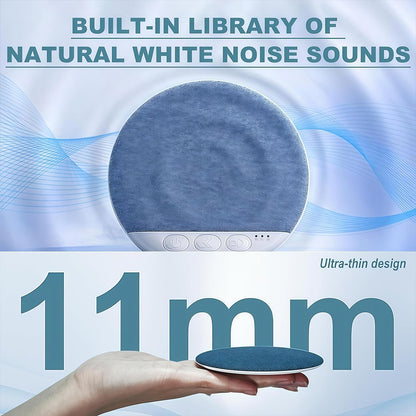 Bluetooth Pillow Speaker with White Noise & Timer