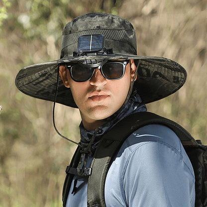 New Ultralight Solar Fan Sun Hat – Lighter Than a Baseball!