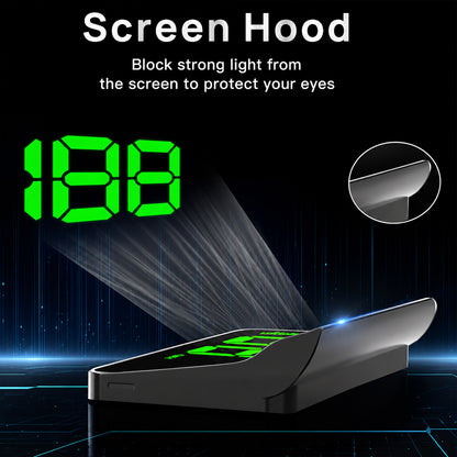 🚗 Car HUD Head-Up Display GPS Digital Speedometer