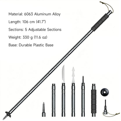All-in-One Tactical Survival Hiking Stick