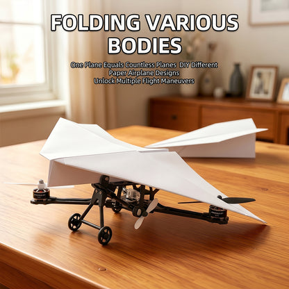 ✈️ Remote Control Paper Airplane Kit Turn Paper Planes into RC Flyers