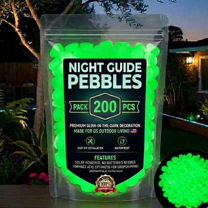 🔥LAST DAY SALE 50%OFF🌈Colorful Glow in the Dark Garden Stones