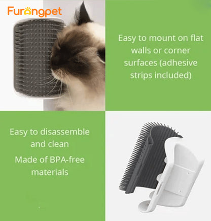 Cat Self Grooming Massage Toy Brush