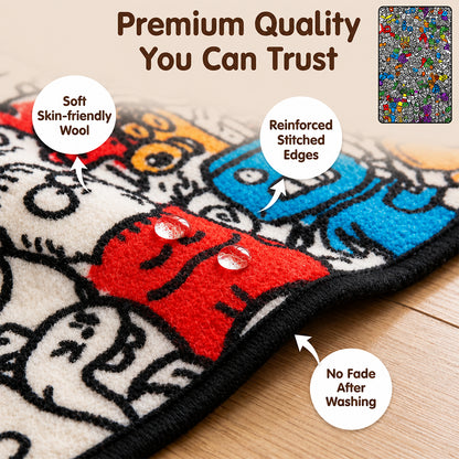 Color Your Own Blanket – Kids Calming DIY Art Craft Blanket for Creative Play